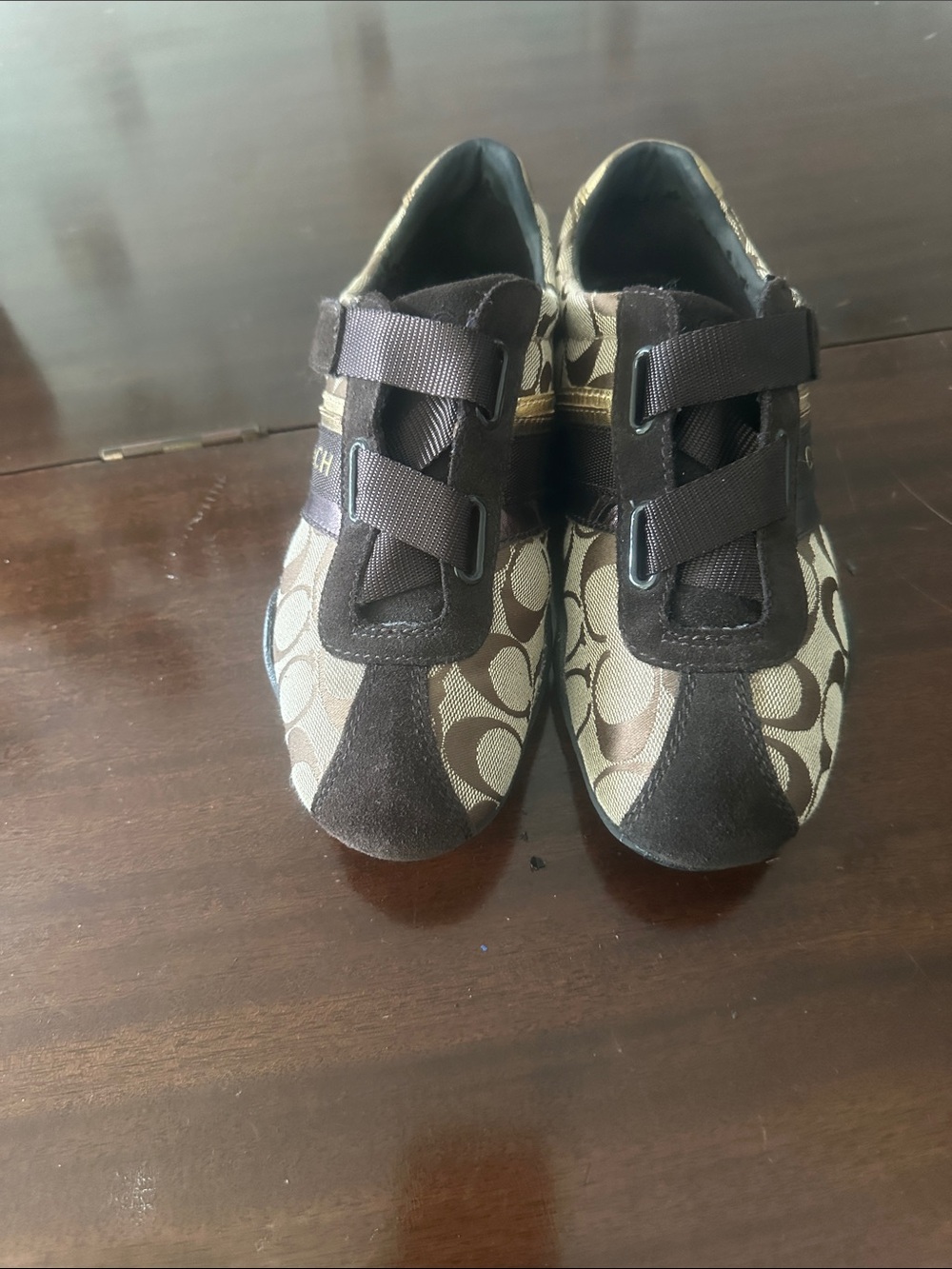 Women’s Neutral Logo-Print Slip-On Sneakers